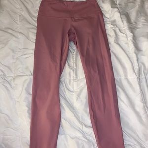 LULULEMON DUPE LEGGINGS. Pink Size Sm